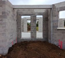 Remblaiement autour de la maison