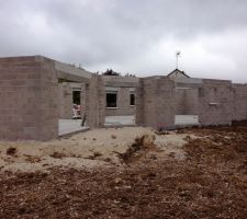 Remblaiement autour de la maison