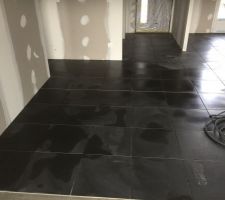 Carrelage pi&egrave;ce de vie