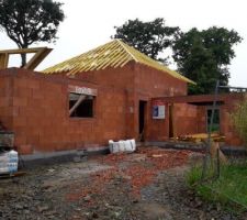 Reprise des travaux apres plus d'un mois d'arret !