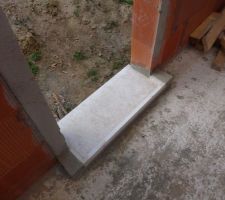 Seuil de porte en pierre naturelle