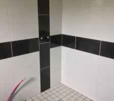 Douche à l'italienne