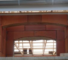 Cintrage de la porte d'entrée