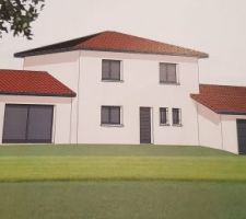 Projet final Maisons Evidence vue de devant
