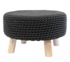 Pouf tricot