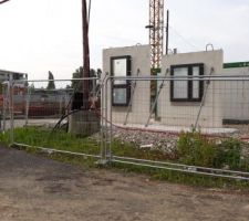 Des &eacute;chantillons de structure du b&acirc;timent