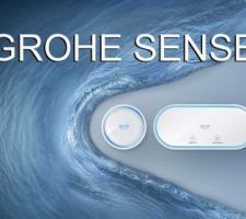 Choix des sanitaires : 

Nous avons rajouté un objet connecté de chez GROHE qui detecte et averti les fuites d'eau. 
Il envoie ensuite une notification sur le téléphone.