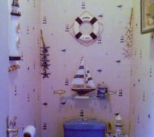 Nos toilette fini theme mer