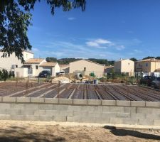 Ferraillage y?a plus qu?&agrave; couler la dalle