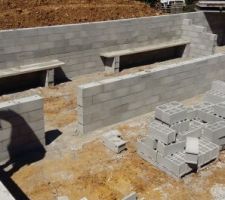 Vide sanitaire en cours de construction