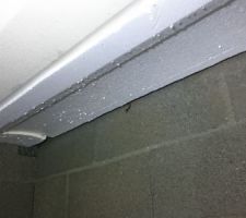 Humidité sur le polystyrène sous la maison