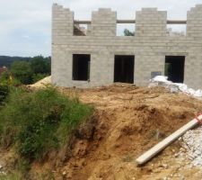 Construction de l'&eacute;tage en cours.