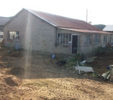 Face nord ouest du batiment