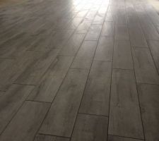 Carrelage imitation parquet