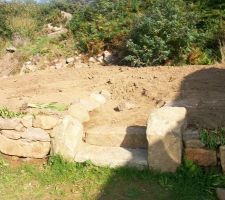 Entrée du futur potager