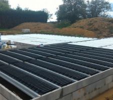 La préparation du plancher chauffant