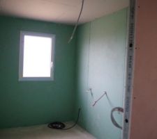 Placo salle de bain