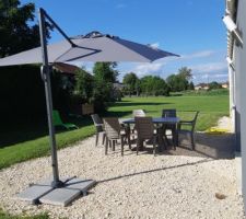 Parasol déporté