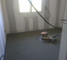Chape pour le carrelage