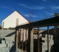 Fin des murs du sous-sol