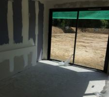 Chambre avec tete de lit