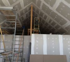 La mezzanine prend forme