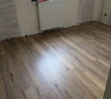 Parquet chambre parentale