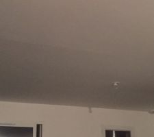Défaut plafond après peinture !!!!!!!!!