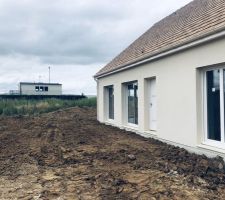 Terrassement en cours
