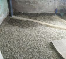 H&eacute;risson de la future cuisine RDC
Les &eacute;vacuations