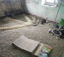 H&eacute;risson de la future cuisine RDC
Les &eacute;vacuations