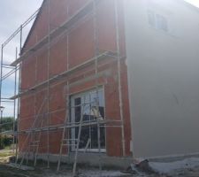 Enduit - ça prends forme !