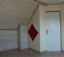 Finition de la chambre ouest du 2ème étage