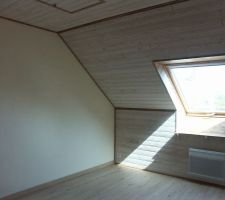 Finition de la chambre ouest du 2ème étage