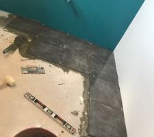 Carrelage étage