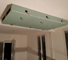 Boite à spot pour îlot de cuisine