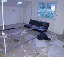Ouverture des 2 greniers aménagés de la chambre 2