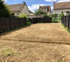 Après l'intervention du terrassier. Y a plus qu'à couler le béton