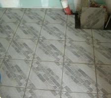 Carrelage pool-house