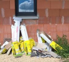 Sacs de mortiers non adapt&eacute;s au chauffage par le sol