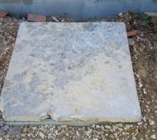 Couvercle cassé par le charpentier
