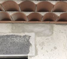 R&eacute;paration d'un linteau en b&eacute;ton de l'&eacute;tage fissur&eacute;