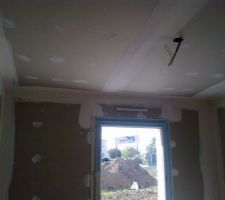 Mur arrière chambre 2