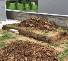 Création carré potager