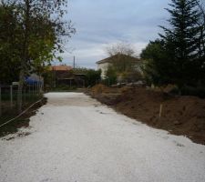 Allée d'accès