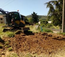 Accès au chantier en cours...