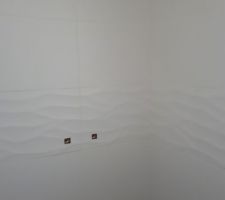 Carrelage terminé- salle d'eau