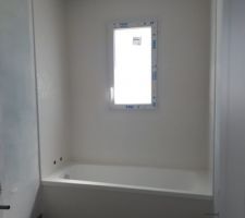 Carrelage terminé- salle de bain