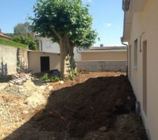 VRD remise en place des terres