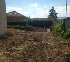 VRD remise en place des terres